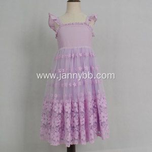 organza party dress princess dress for kids